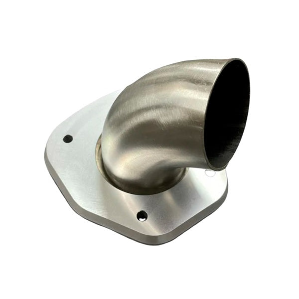 Exhaust Pipes - APX Turndown Pipe Kit Flat Endcap