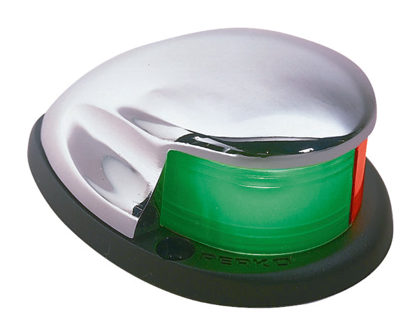 Navigation Lights - Bi-Color Bow Light Chrome