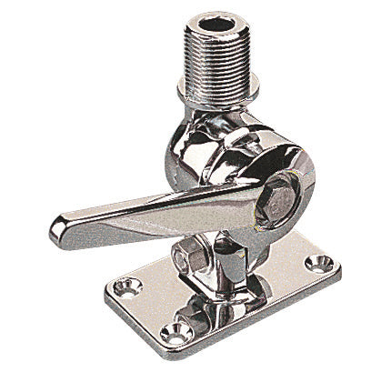 Antenna Mounts - Chrome/Zamac Ratchet Mount