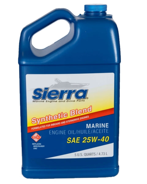 ENGINE OIL SAE 25W40 4.73L S-SYNT