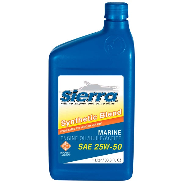 ENGINE OIL SAE 25W50 1L S-SYNT SIERRA