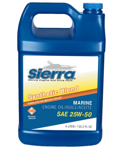 ENGINE OIL SAE 25W50 4L S-SYNT SIERRA