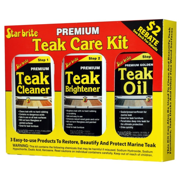 Care Products - Teak Care Kit