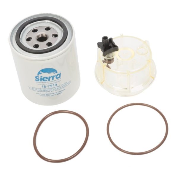 Fuel Water Separators - Fuel Water Separating Filter with Collection Bowl 18-7928-1