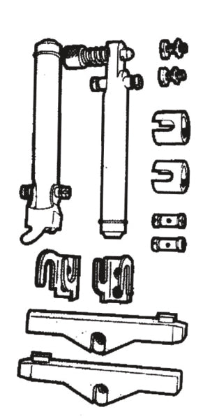 Steering Handle Connectors - K24 - Connection Kit