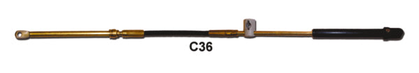 Steering and Control Cables - Mercury Gen II Control Cable - C36