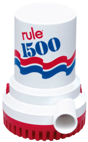 Bilge Pumps - 1,500 GPH Pump, 12V