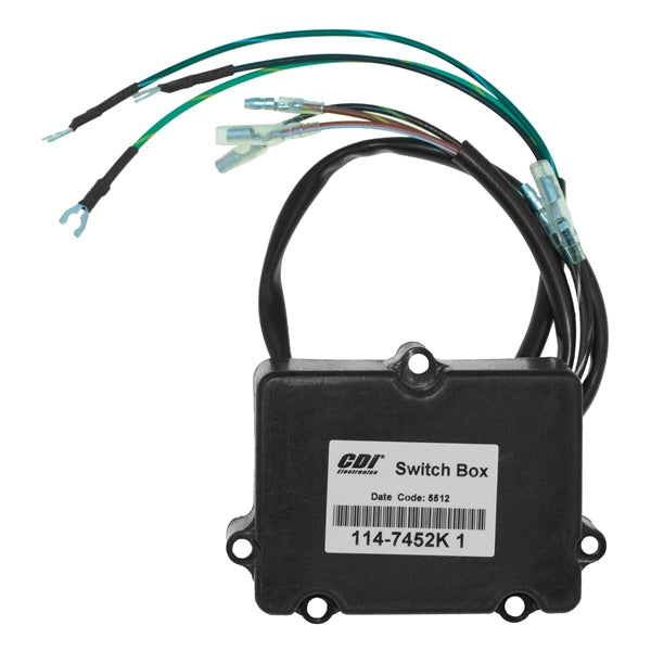 Switch-boxes - 2 Cyl Mercury Switch Box: 114-7452K 1