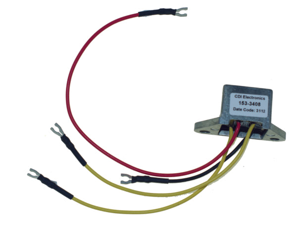 Rectifiers - OMC Rectifier, 3 Wire w/Ring Terminal