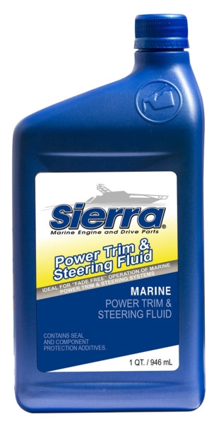 POWER TRIM AND STEERING FLUID 1 QT.
