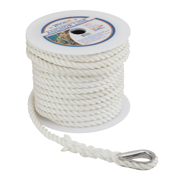 Boat Ropes - Twisted Nylon Anchor Line
