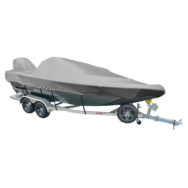 Covers - Aluminium Fishing Boat Cover with Side Console