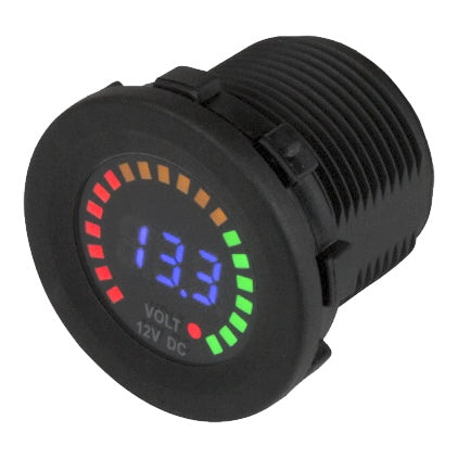 Dashboards - Rainbow Display Digital Voltmeter