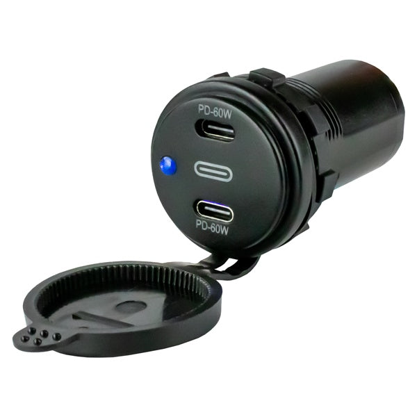 Power Plugs - Dual USB-C Power Socket
