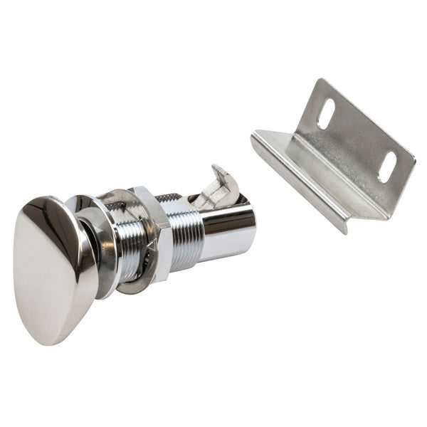 Locking Devices - Push Button Cabinet Latch