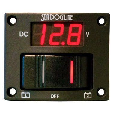 Dashboards - Wave LED Battery Test Rocker Switch Panel