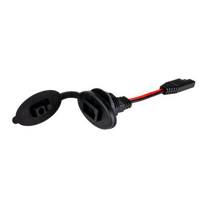 Power Plugs - SAE Power Socket - Back Nut Mount
