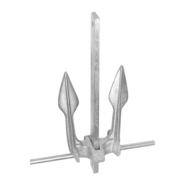 Anchors - Galvanized #8 Cast Iron Fluke Claw Anchor