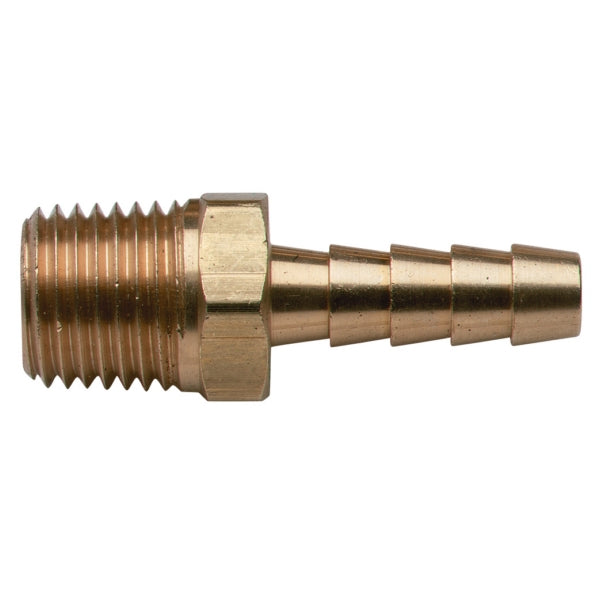 BARB M BRASS NPT 1/4" X 1/4"