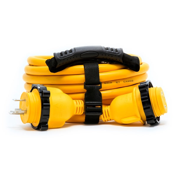 Power Cords - PowerGrip Marine – Extension Cord 25’/35’/ 50’ 30AM-Locking/30AF-Locking