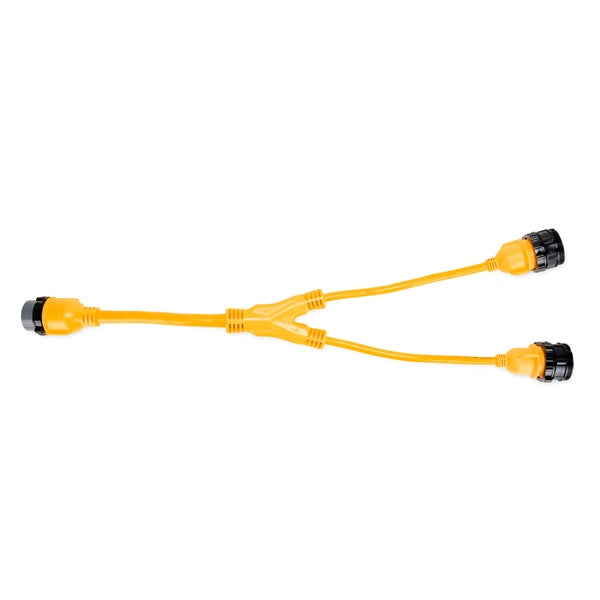 Power Cords - PowerGrip Marine – Y Adapters- 50-Amp Locking/2 X 30AF