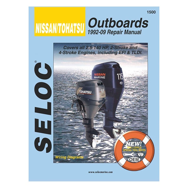 Manuals - Seloc Manual - Nissan/Tohatsu 18-01500
