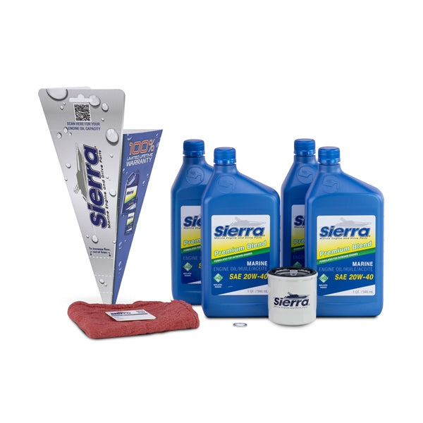 Oils - Oil Change Kit, Yamaha 20W-40