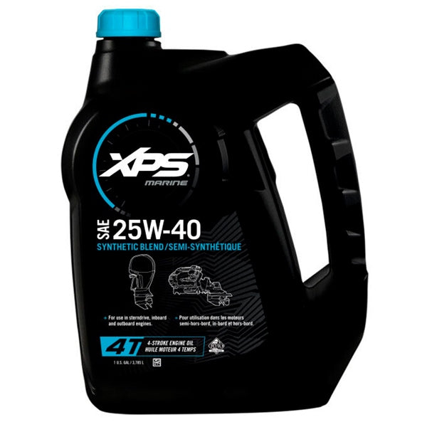 Oils - 4T Marine 25W-40 Synthetic Blend Oil