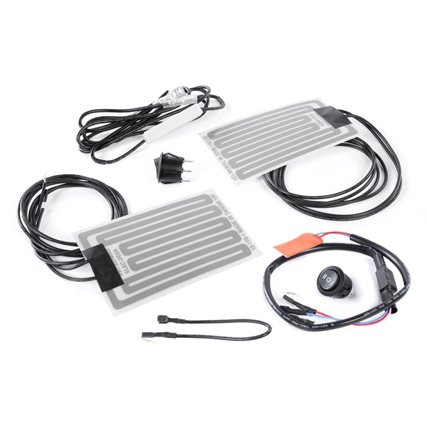 Heated Grips - Adhesive Handlebar Grip Heater & Deluxe Thumb Warmer Kit