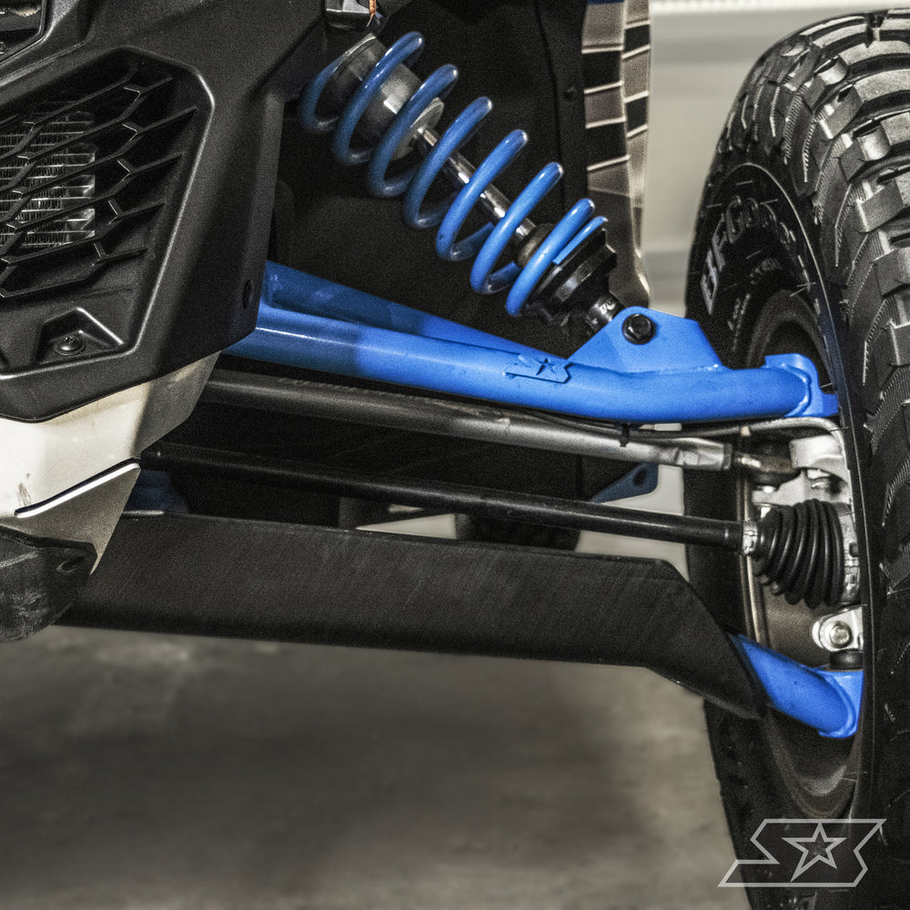 MAVERICK X3 72” HD HIGH CLEARANCE LOWER A-ARM SKID PLATES by S3 Power Sports