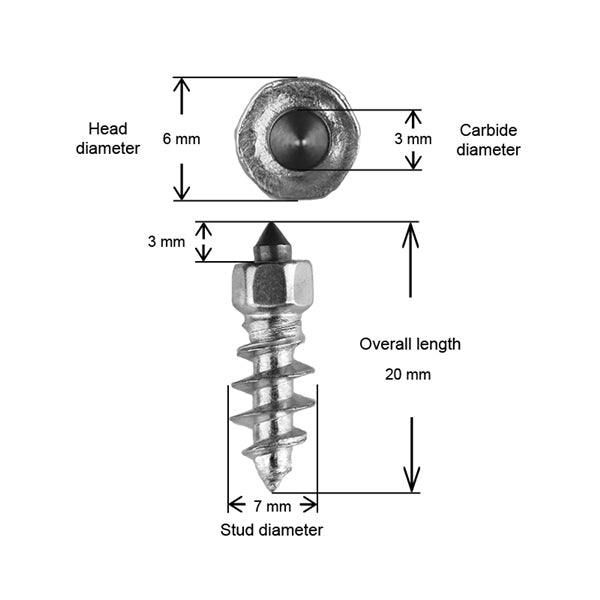 iGrip Racing Snow Tire Studs