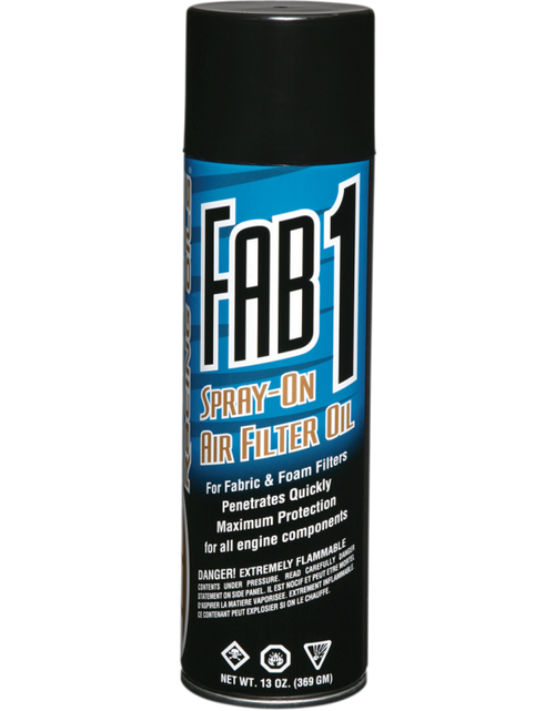 Load image into Gallery viewer, Maxima Racing Oils FAB-1 FABRIC/FOAM FILTER SPRAY 18.8OZ 12
