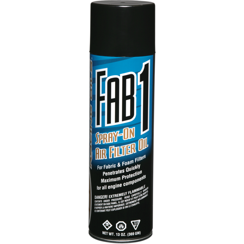 Maxima Racing Oils FAB-1 FABRIC/FOAM FILTER SPRAY 18.8OZ 12