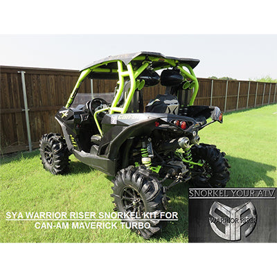 SYA Warrior Riser Snorkel kit for Can-Am Maverick Turbo 2015 - 2017