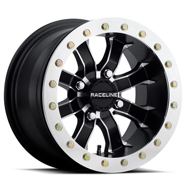 Raceline Wheels Mamba Beadlock Wheel 14x10 - 4/110 - 5+5