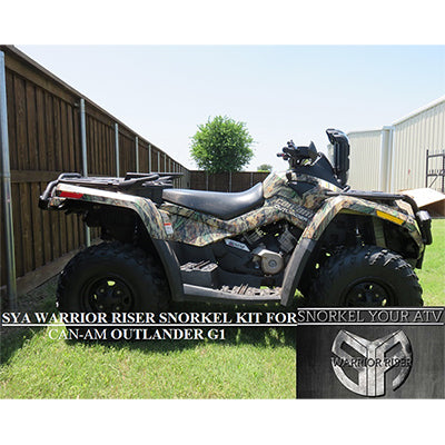 Load image into Gallery viewer, SYA Warrior Riser Snorkel kit for Can-Am Outlander G1 2006 - 2011
