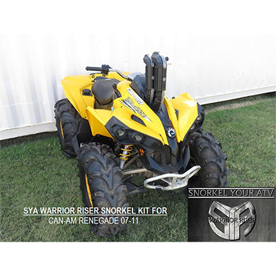 Load image into Gallery viewer, SYA Warrior Riser Snorkel kit for Can-Am Renegade G1 2007 - 2011
