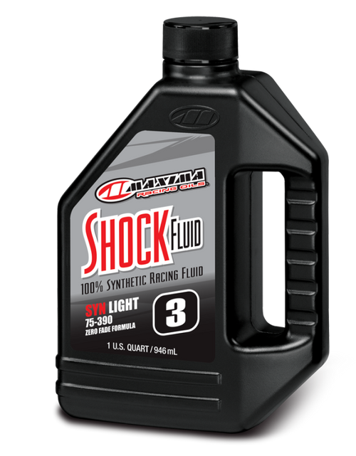 Load image into Gallery viewer, Maxima Racing Oils SYN. RACING SHOCK FLUID LIGHT 3WT (12)
