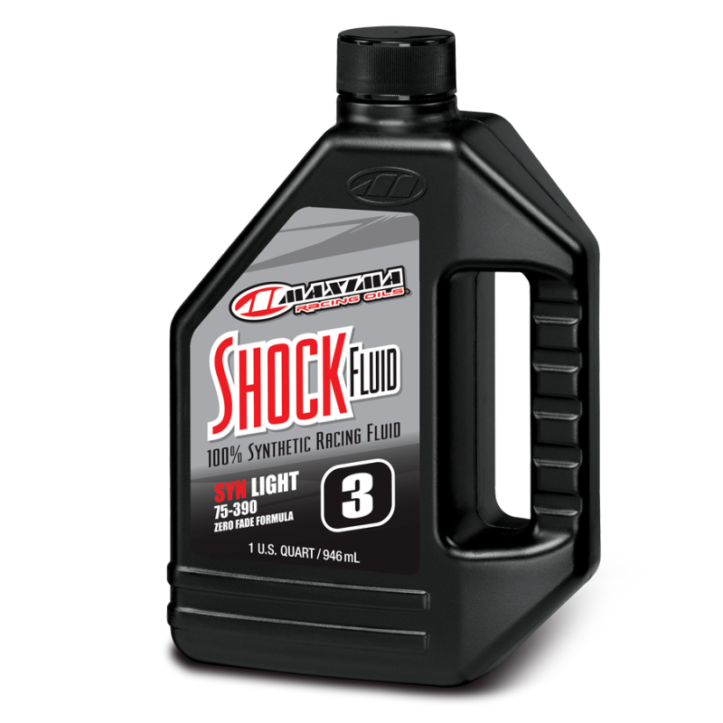 Maxima Racing Oils SYN. RACING SHOCK FLUID LIGHT 3WT (12)