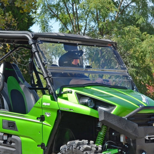 Load image into Gallery viewer, Super ATV Flip up Windshield Fits Kawasaki  Part# FWSKTRX400370
