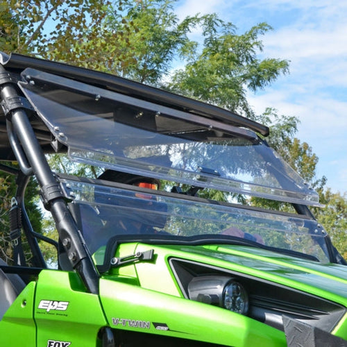 Load image into Gallery viewer, Super ATV Flip up Windshield Fits Kawasaki  Part# FWSKTRX400370
