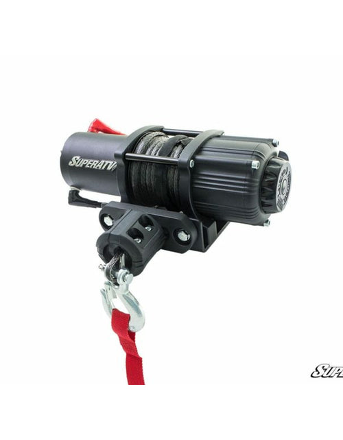 Load image into Gallery viewer, SUPER ATV BLACK OPS SYNTHETIC ROPE WINCH
