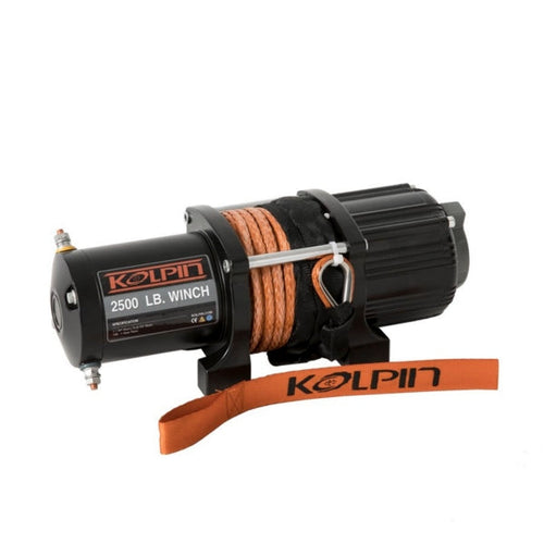 Load image into Gallery viewer, Kolpin Winch with Synthetic Rope  Part# 25-9255
