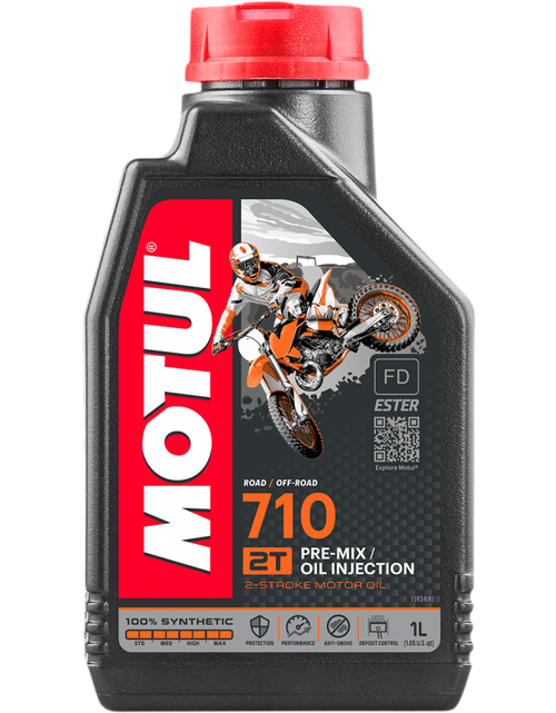 Load image into Gallery viewer, Motul 710 2T Off-Road Synthetic Oil
