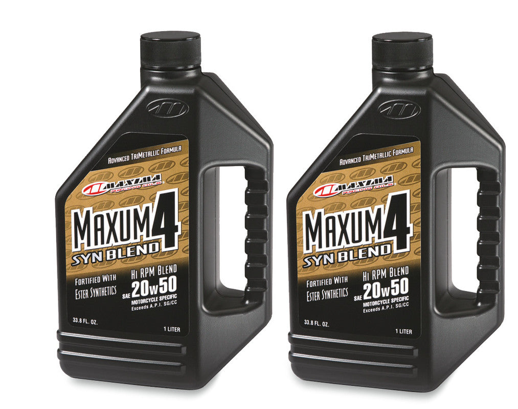 Maxima Racing Oils SYN BLEND 20W50 MAXUM4 SERIES (4)