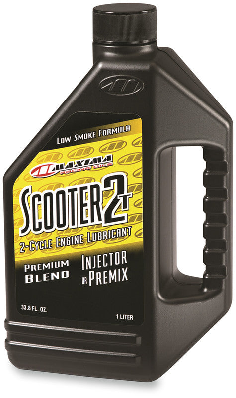 Maxima Racing Oils MAXIMA SCOOTER 2T INJECTOR/PREMIX 1L Low Smoke