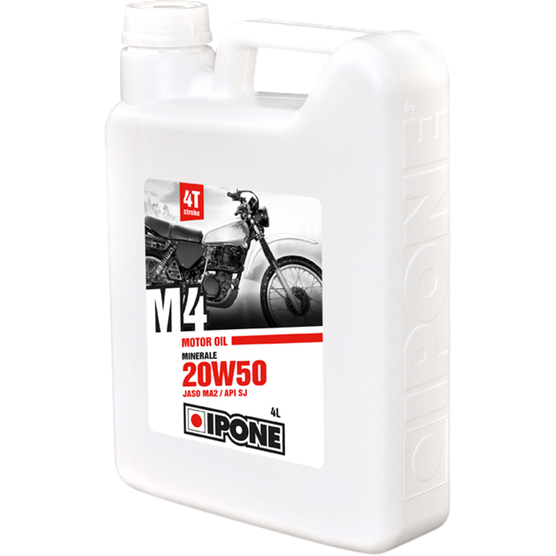 Ipone M4 Motor Oil Quality Mineral Lubricant 4-Stroke Motorcycles