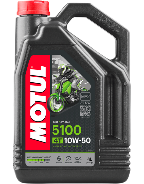 Load image into Gallery viewer, MOTUL 5100 4T ESTER 10W50 4L MOTUL 104076
