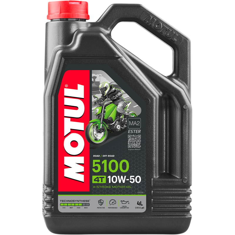 MOTUL 5100 4T ESTER 10W50 4L MOTUL 104076