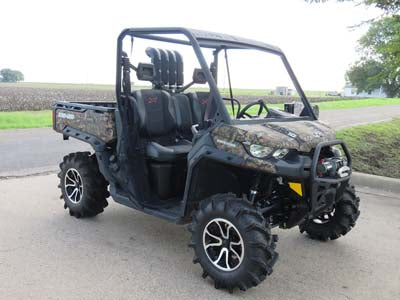 Load image into Gallery viewer, SYA Warrior Riser Extension Snorkel kit for Can-Am Defender XMR
